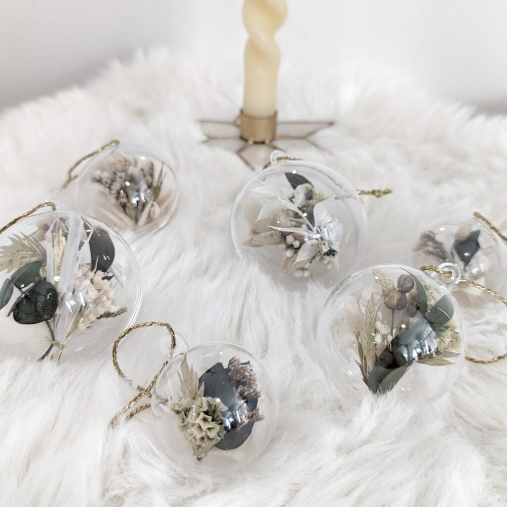 Atelier boules de Noël
